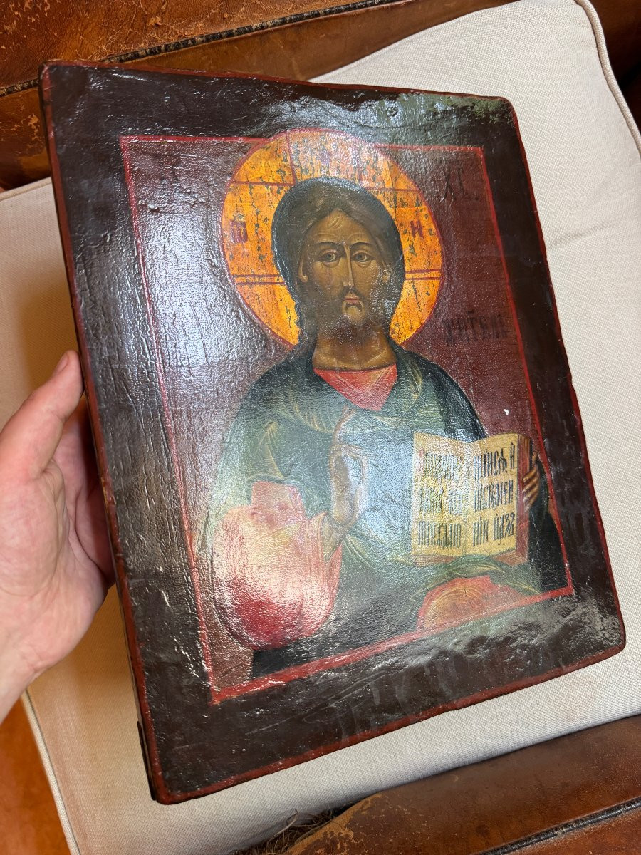 Icône orthodoxe russe – Christ Pantocrator – Icone - Russie-photo-8