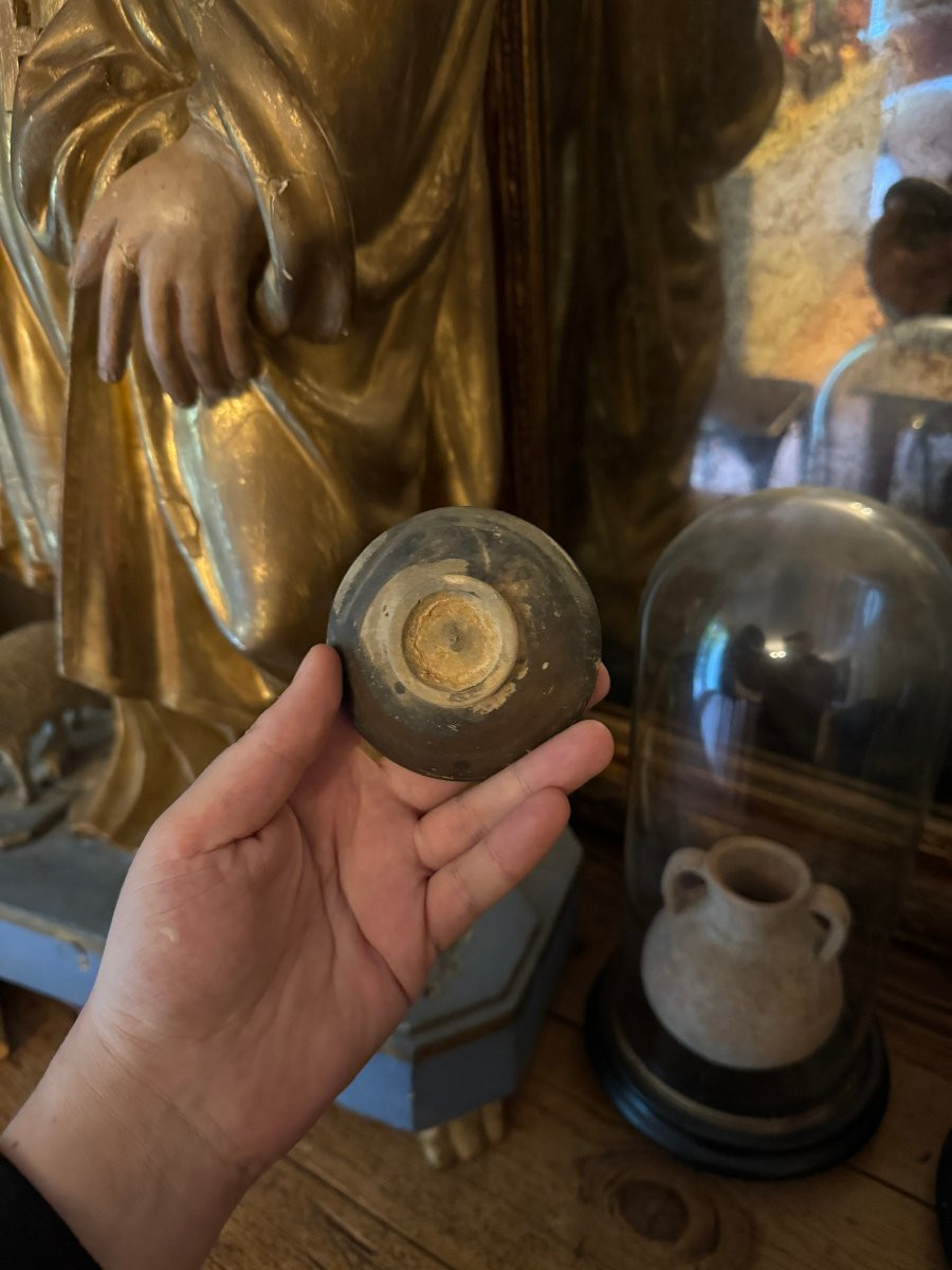 Artefact – Antiquité – Petite Coupe Campanienne à Vernis Noir - Archéologie-photo-3