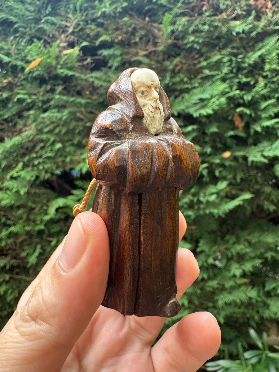 Erotica, Curiosa – Figurine de moine – anticléricale – Art populaire - curé lubrique – France-photo-6