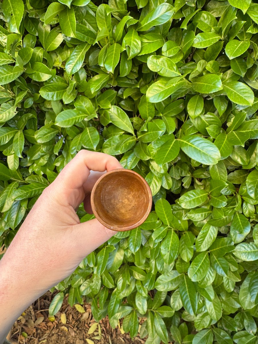 Miniature – Shepherd's Cup – Carved Wood – Folk Art – Massif Central – Auvergne-photo-2