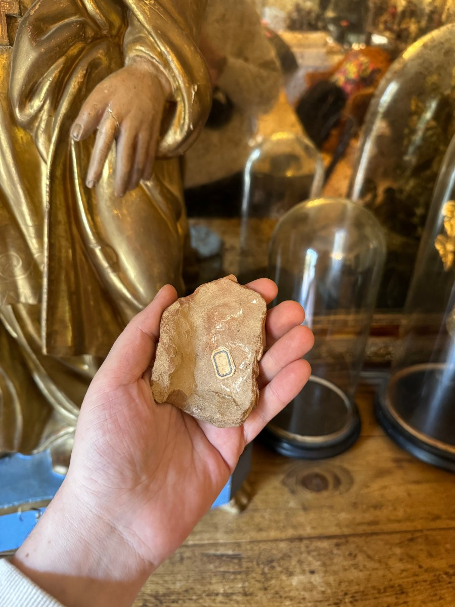 Artefact – Antiquité – Fragment de visage en terre cuite – Grande Grèce – Archéologie-photo-1