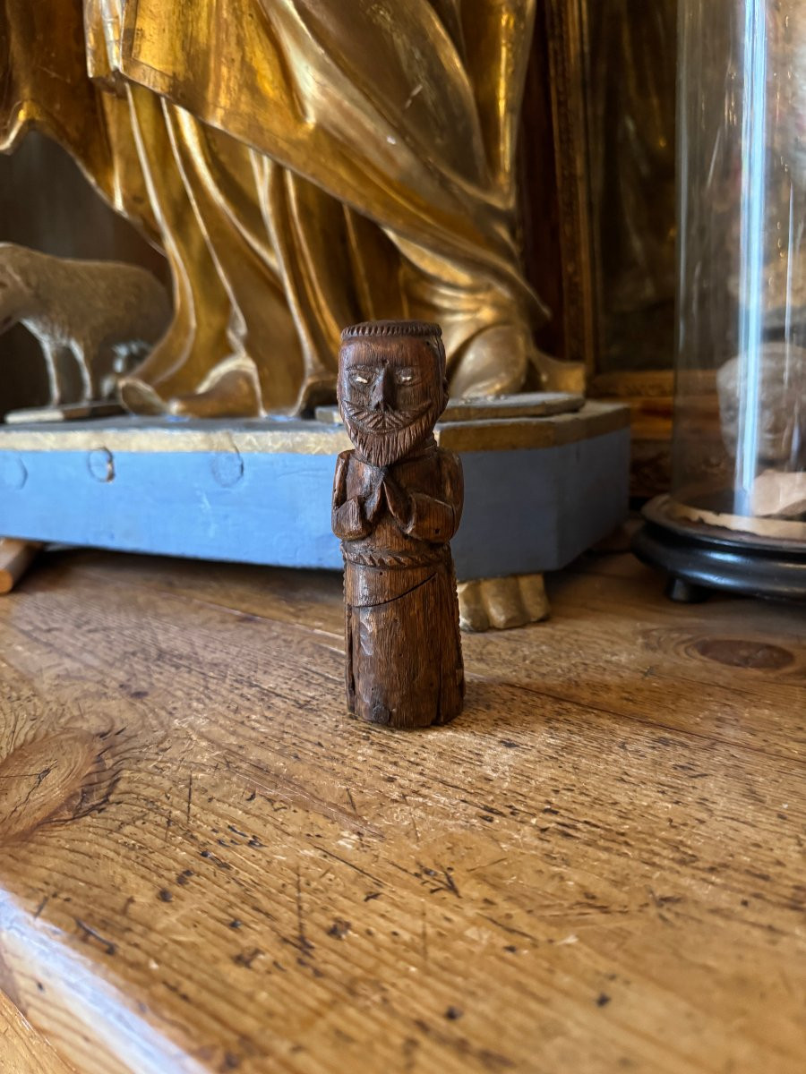 Erotica, Curiosa &ndash; Tabati&egrave;re anthropomorphe &ndash; Anticl&eacute;ricale &ndash; Art populaire &ndash; Cur&eacute; lubrique -photo-2