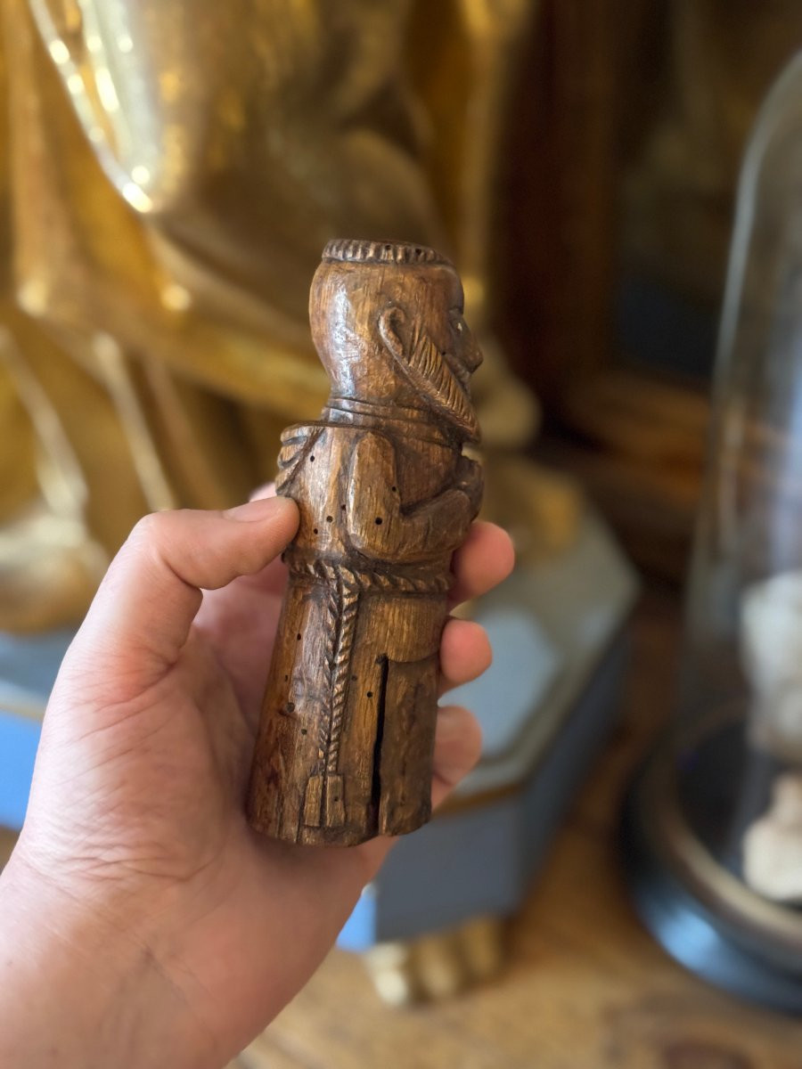 Erotica, Curiosa &ndash; Tabati&egrave;re anthropomorphe &ndash; Anticl&eacute;ricale &ndash; Art populaire &ndash; Cur&eacute; lubrique -photo-1