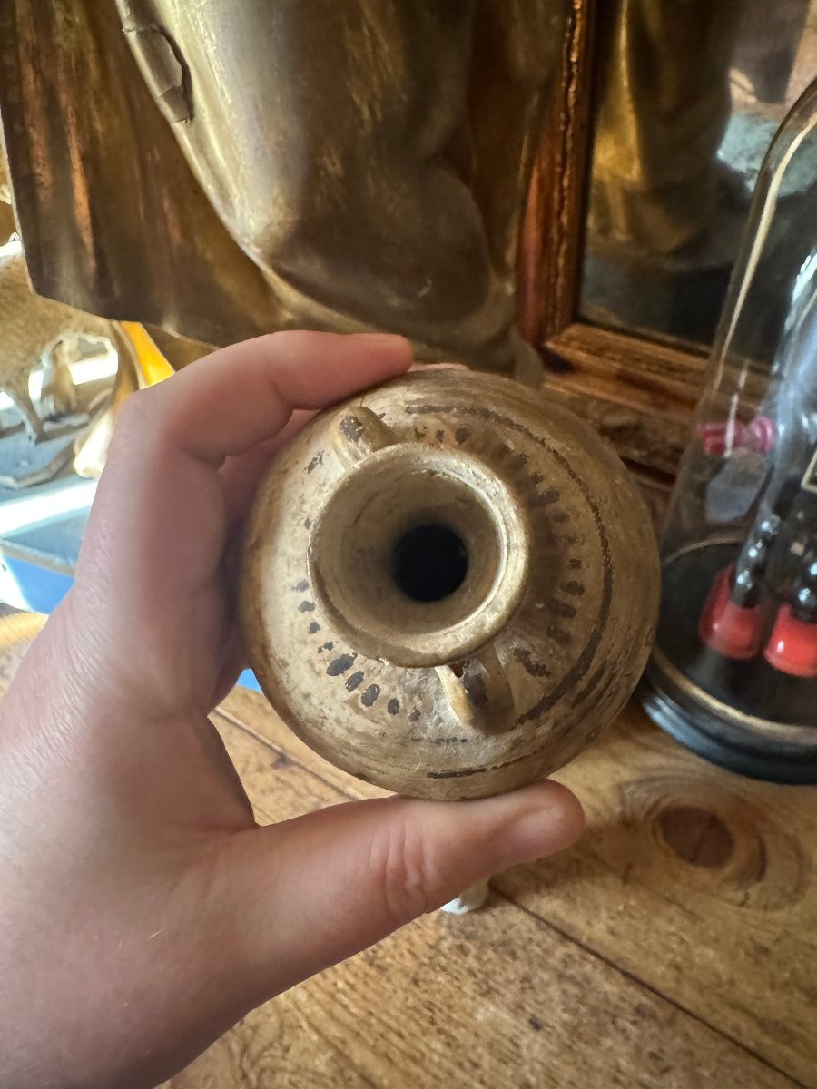 Artefact &ndash; Antiquit&eacute; &ndash; Amphorisque en terre cuite &ndash; Corinthe &ndash; Art grec archa&iuml;que &ndash; Arch&eacute;ologie-photo-3