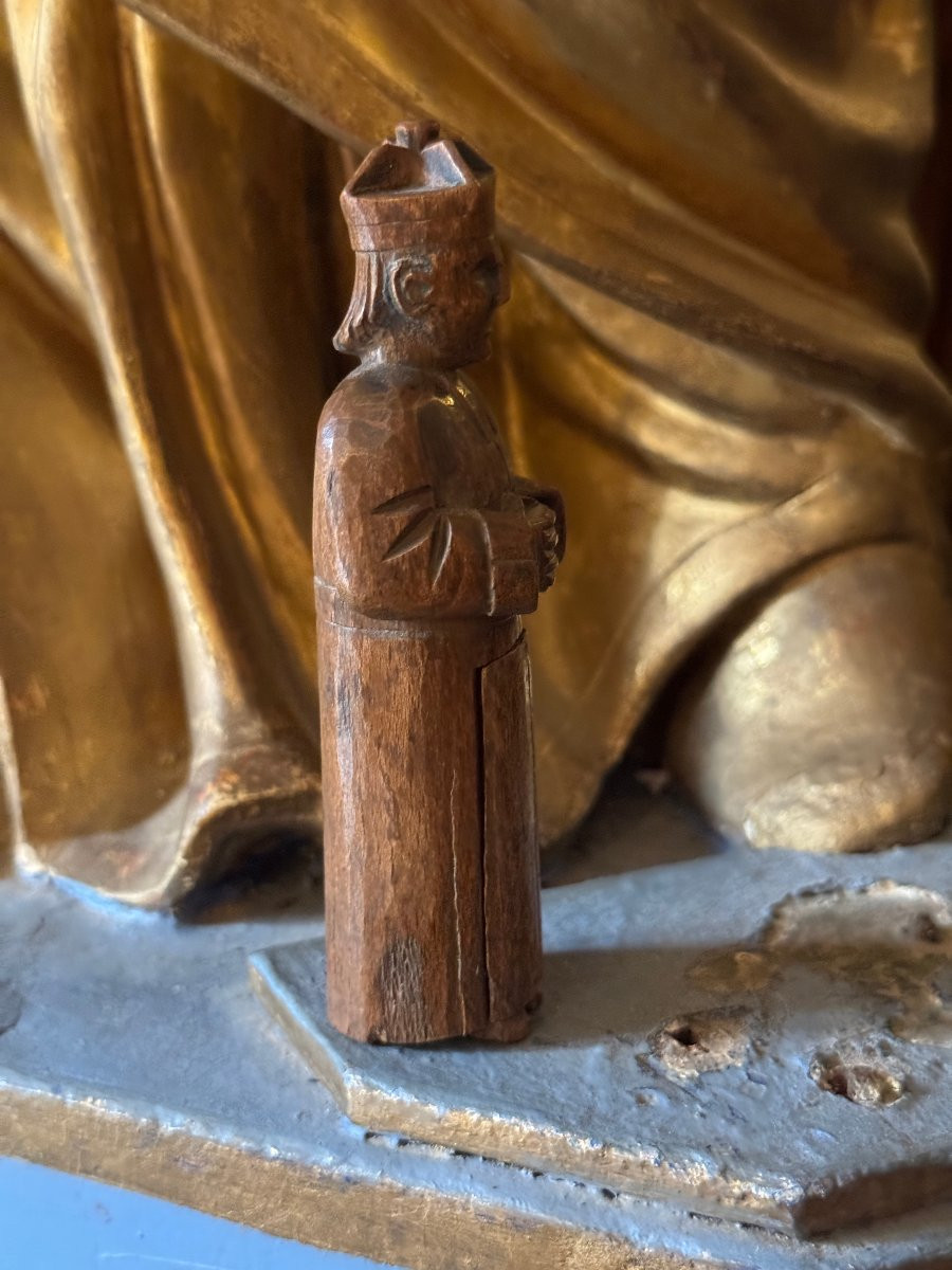 Erotica, Curiosa – Anticlerical Sculpture – Folk Art – Lustful Priest – France-photo-4