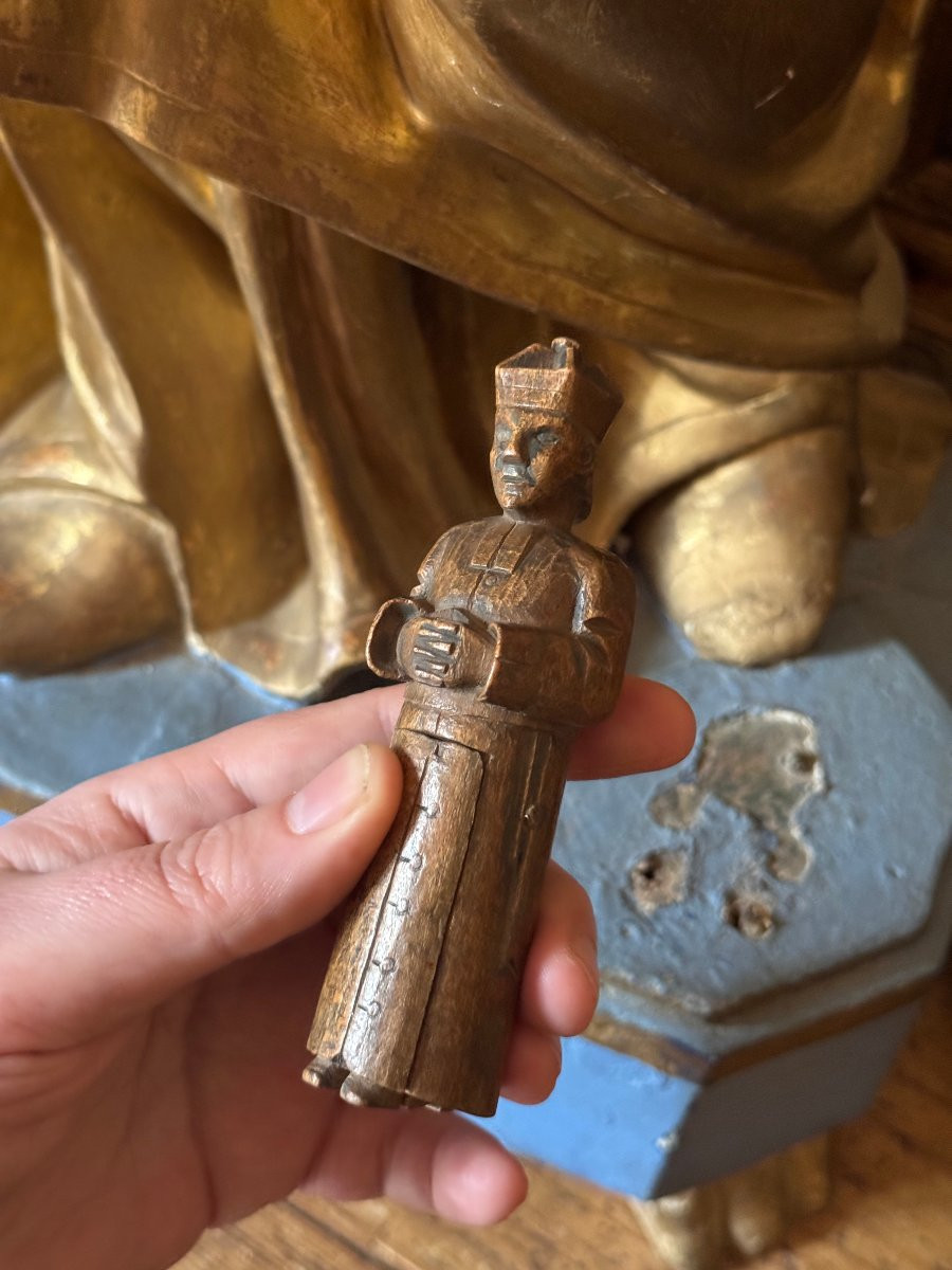 Erotica, Curiosa – Anticlerical Sculpture – Folk Art – Lustful Priest – France-photo-7