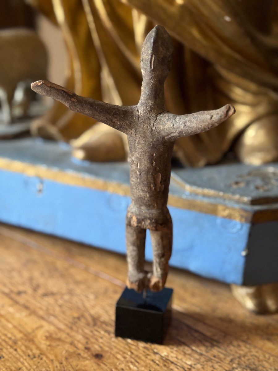 African Art - Ancient Sanctuary Sculpture - Primitive Art - Bateba Ti Puo - Lobi - Fetish-photo-1