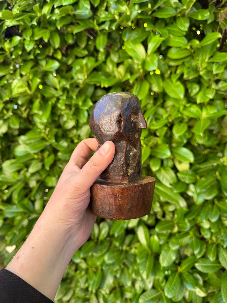 Curiosity - Primitive Art - Spring Guardian Statue - Folk Art - Nepal-photo-4