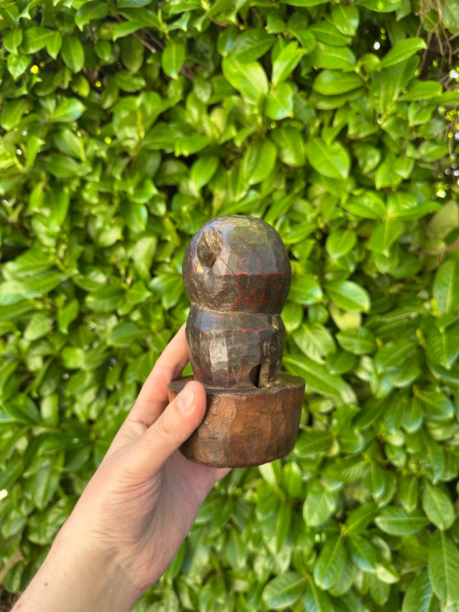 Curiosity - Primitive Art - Spring Guardian Statue - Folk Art - Nepal-photo-1