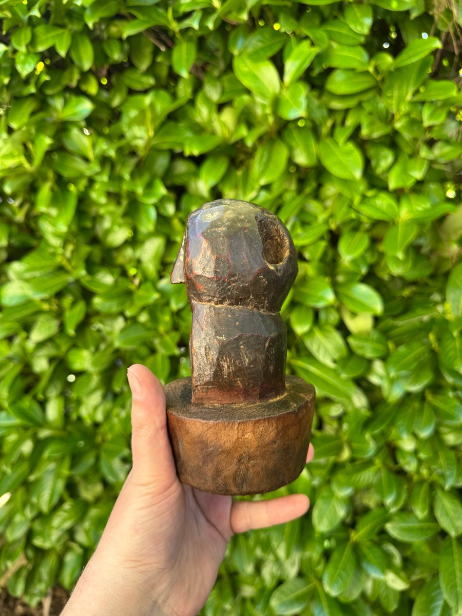 Curiosity - Primitive Art - Spring Guardian Statue - Folk Art - Nepal-photo-2