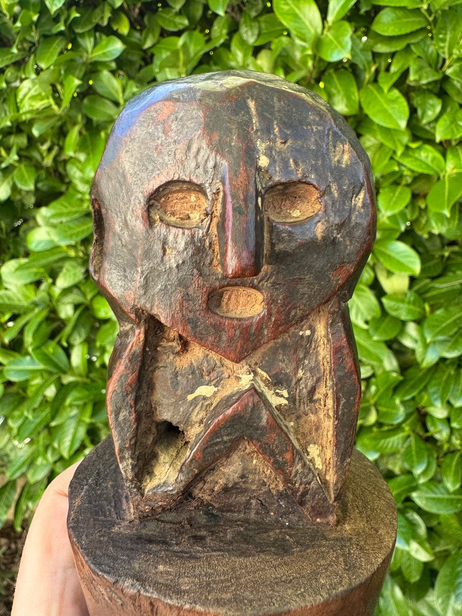 Curiosity - Primitive Art - Spring Guardian Statue - Folk Art - Nepal-photo-4