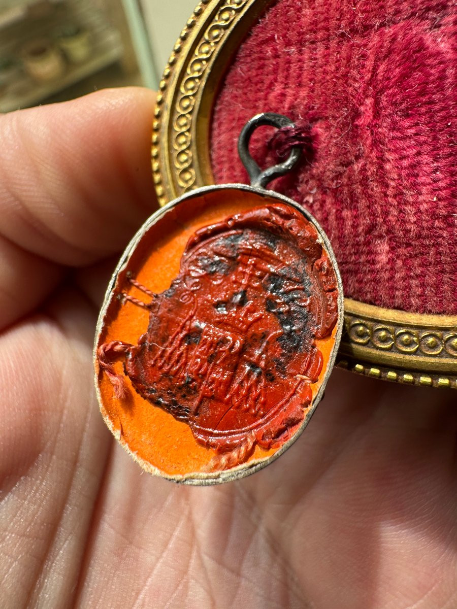 Reliquary - Relic Of The True Cross And The Holy Crown Of Thorns - Sterling Silver-photo-2
