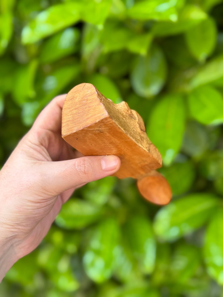  Curiosity - Wooden Spoon - An Everyday Object With An Interrupted Gesture - Folk Art-photo-3