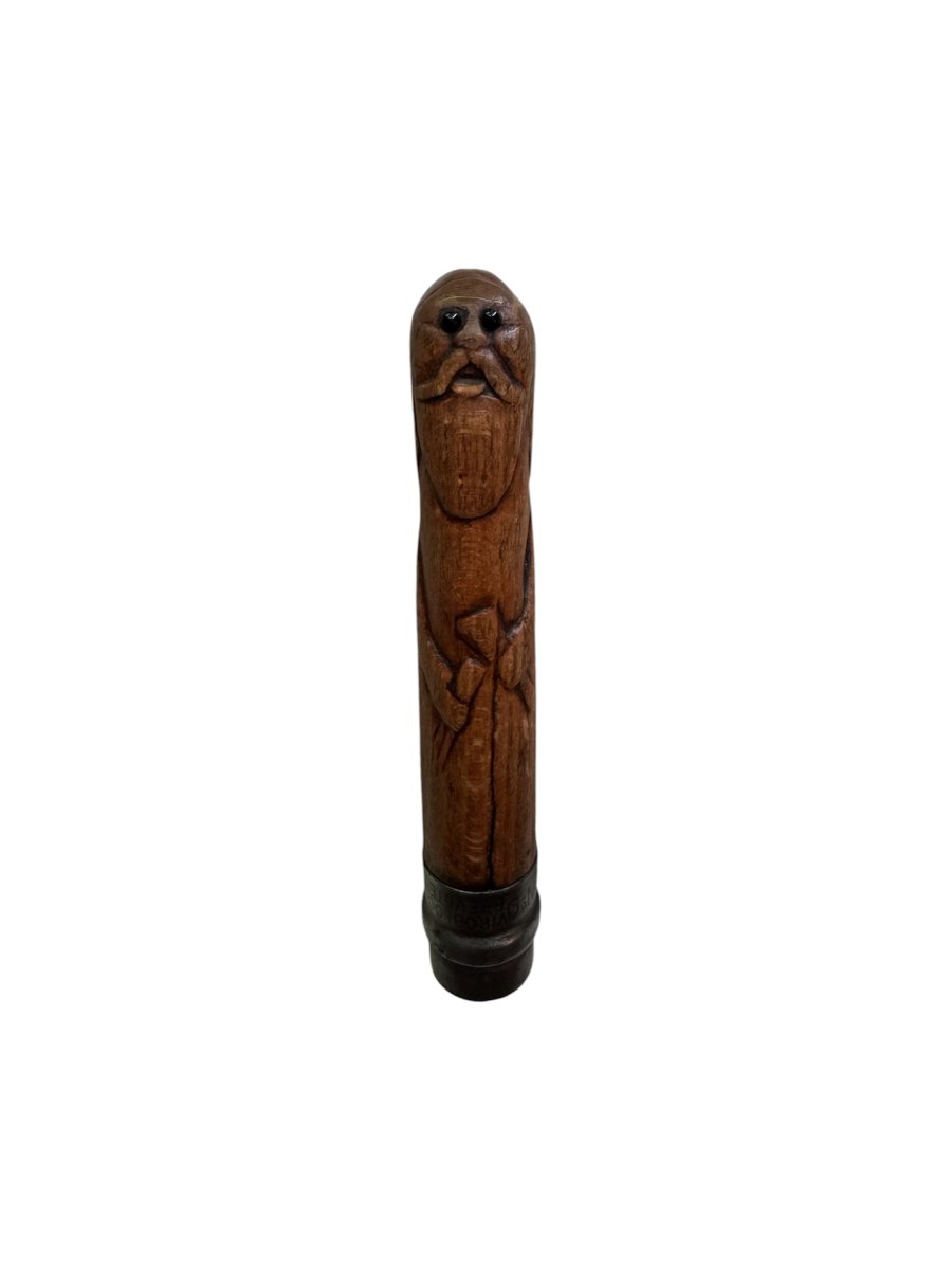Coutellerie - Couteau Opinel sculpté - Couteau anthropomorphe – Art populaire – France