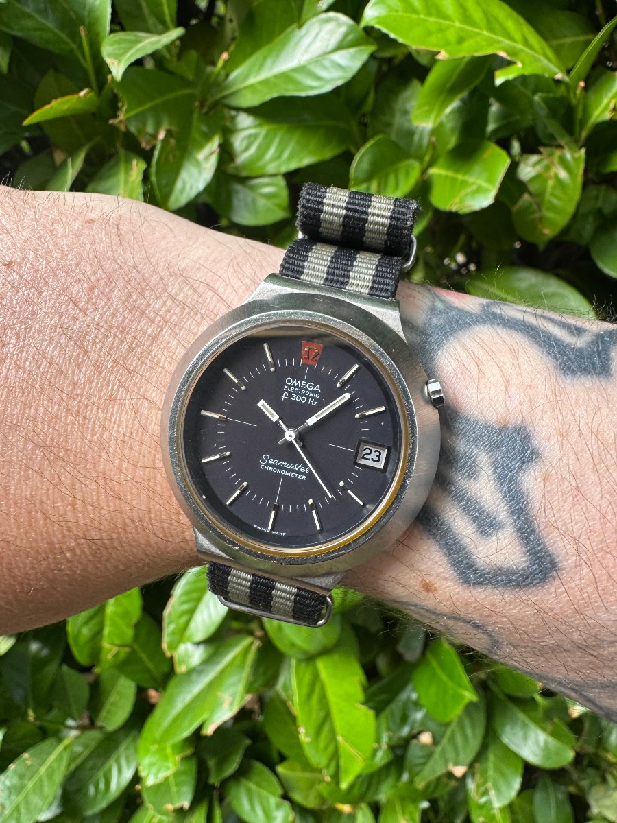  Horlogerie, Watch - Omega Seamaster Chronometer Electronic F300 Hz - Vintage - Omega Watch-photo-3