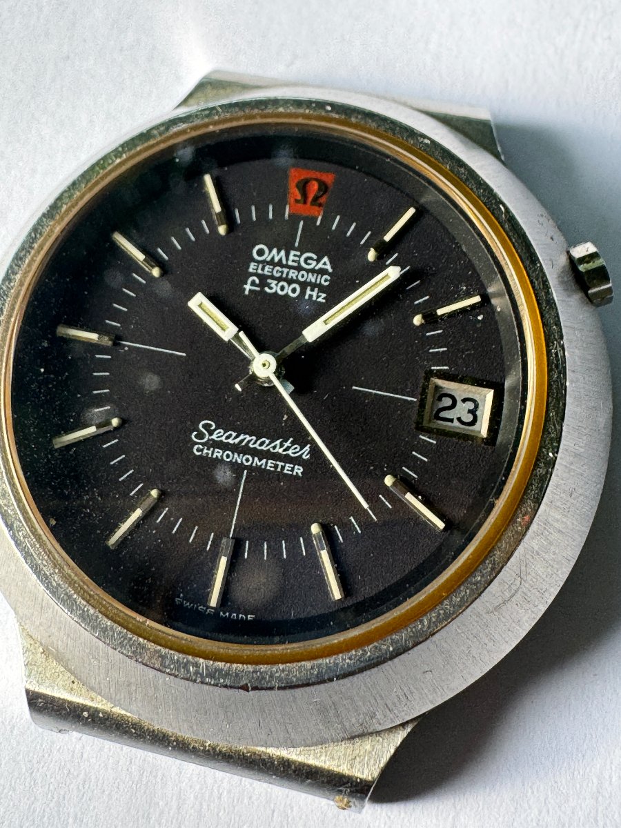  Horlogerie, Watch - Omega Seamaster Chronometer Electronic F300 Hz - Vintage - Omega Watch-photo-5