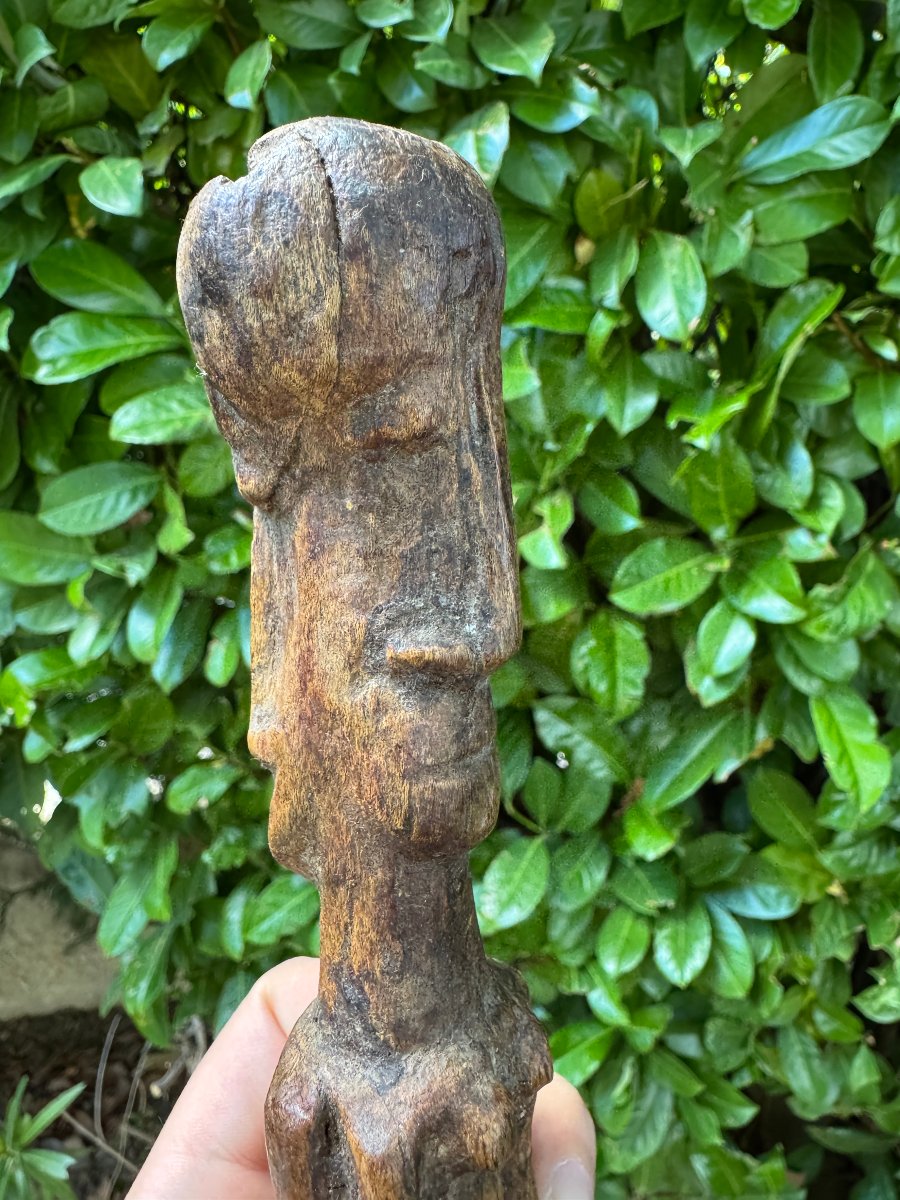 Art Africain, Art Premier - Janiform Lobi Statue -photo-4