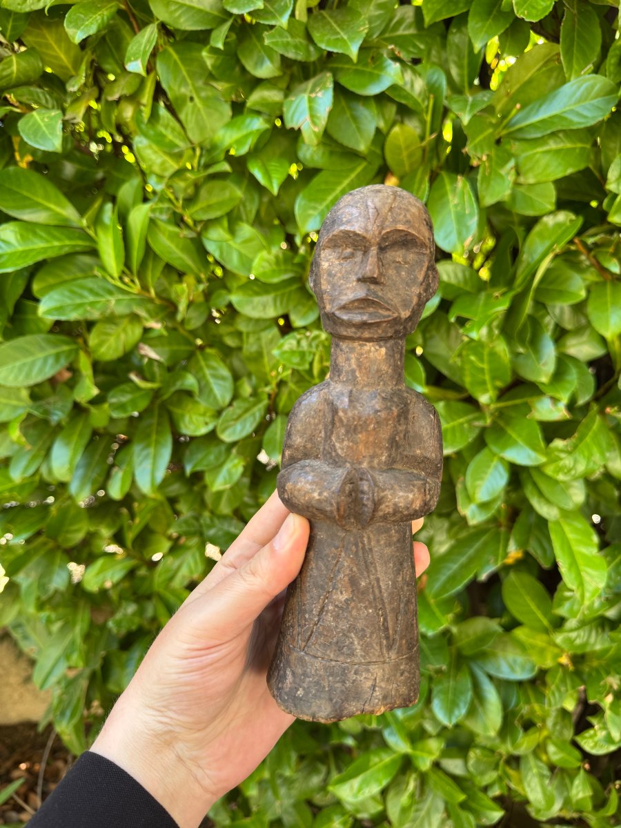 Art africain, Art premier &ndash; Statue anthropomorphe Lobi - F&eacute;tiche, Curiosit&eacute; - Primitif-photo-3