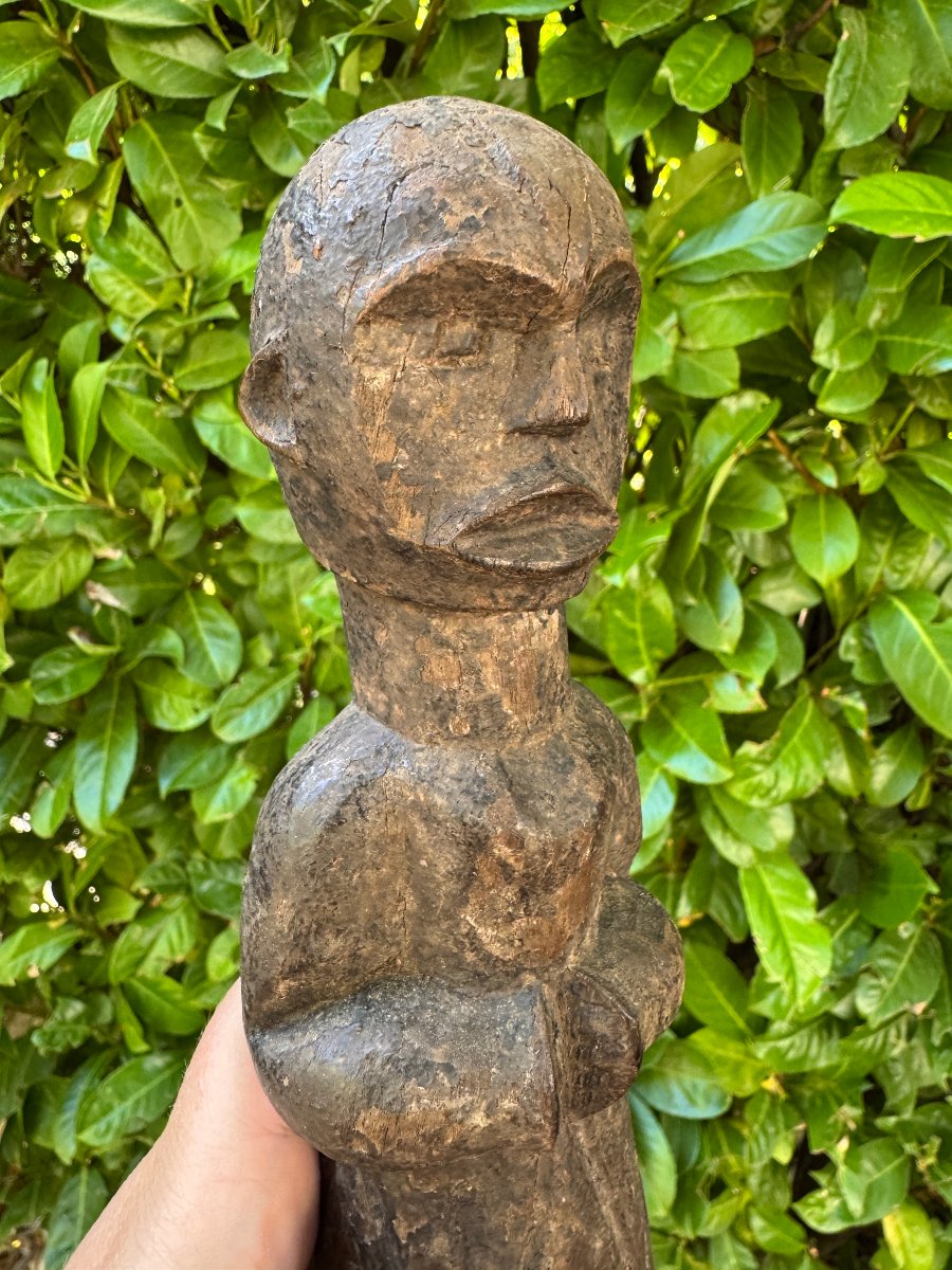 Art africain, Art premier &ndash; Statue anthropomorphe Lobi - F&eacute;tiche, Curiosit&eacute; - Primitif-photo-3