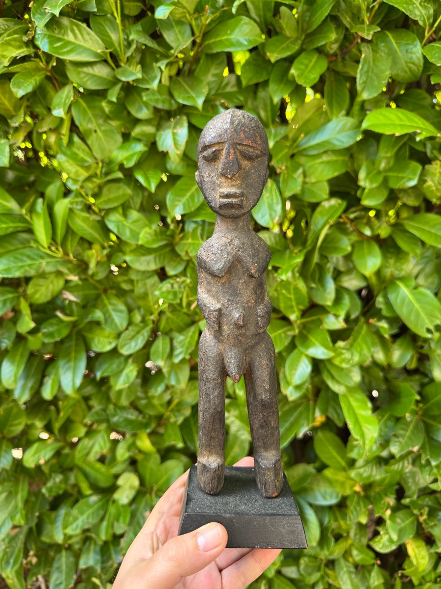 African Art, Primitive Art - Ancient Female Statue Lobi -photo-3