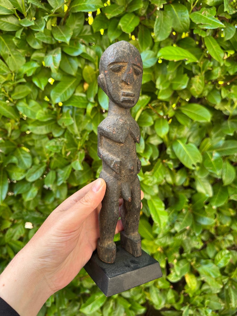 African Art, Primitive Art - Ancient Female Statue Lobi -photo-4