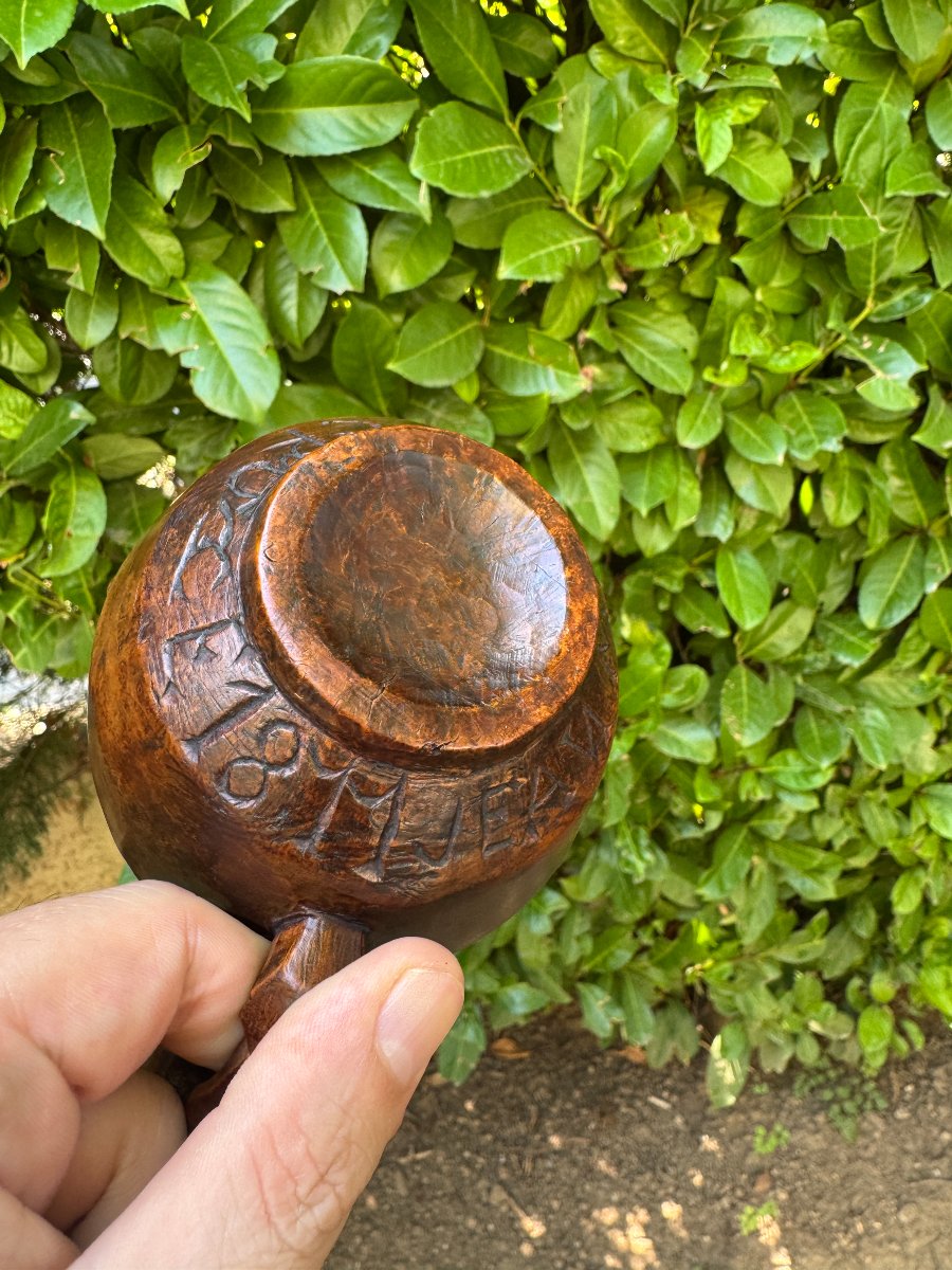 Museum – Cup Featuring An Anthropomorphic Cowherd With A Built-in Whistle – Folk Art – Whistle-photo-5