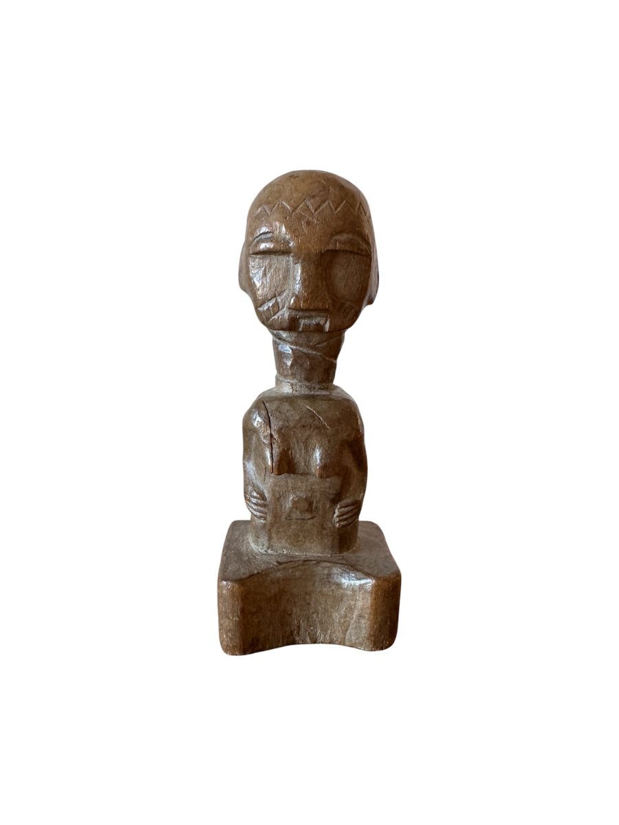 Art premier – Poupée de fécondité Agni – Statuette féminine – Art africain - Art tribal