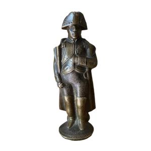 Sculpture, Bronze Sign&eacute; - Napol&eacute;on Bonaparte - Napol&eacute;on Ier - Colonne Vend&ocirc;me - Bronze D&rsquo;&eacute;tude