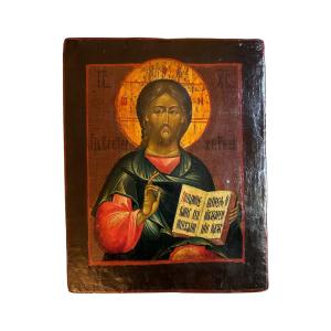 Icône orthodoxe russe – Christ Pantocrator – Icone - Russie