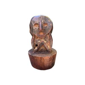 Curiosity - Primitive Art - Spring Guardian Statue - Folk Art - Nepal