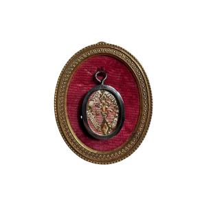 Reliquaire &ndash; Relique de la Vraie Croix et de la Sainte Couronne d&rsquo;&Eacute;pines &ndash; Argent Massif