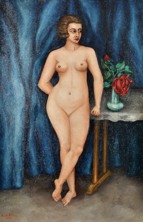 Peinture de  Claire Vàliere, 1925