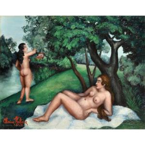 Claire Vàliere (bruniquel . Tarn-et-garonne, 1892 - 1969)serenity, 1929