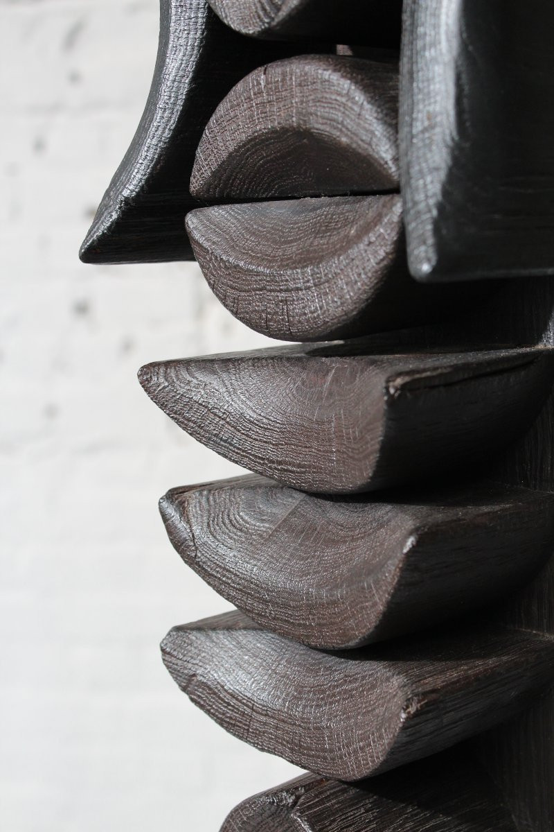Sculpture "Totem" de Jacky De Maeyer-photo-6