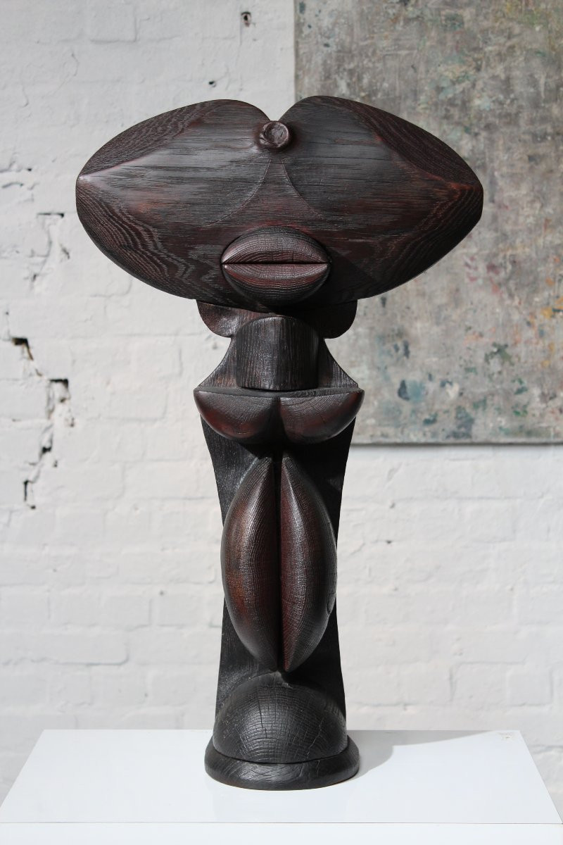 'totem' Sculpture By Jacky De Maeyer-photo-3