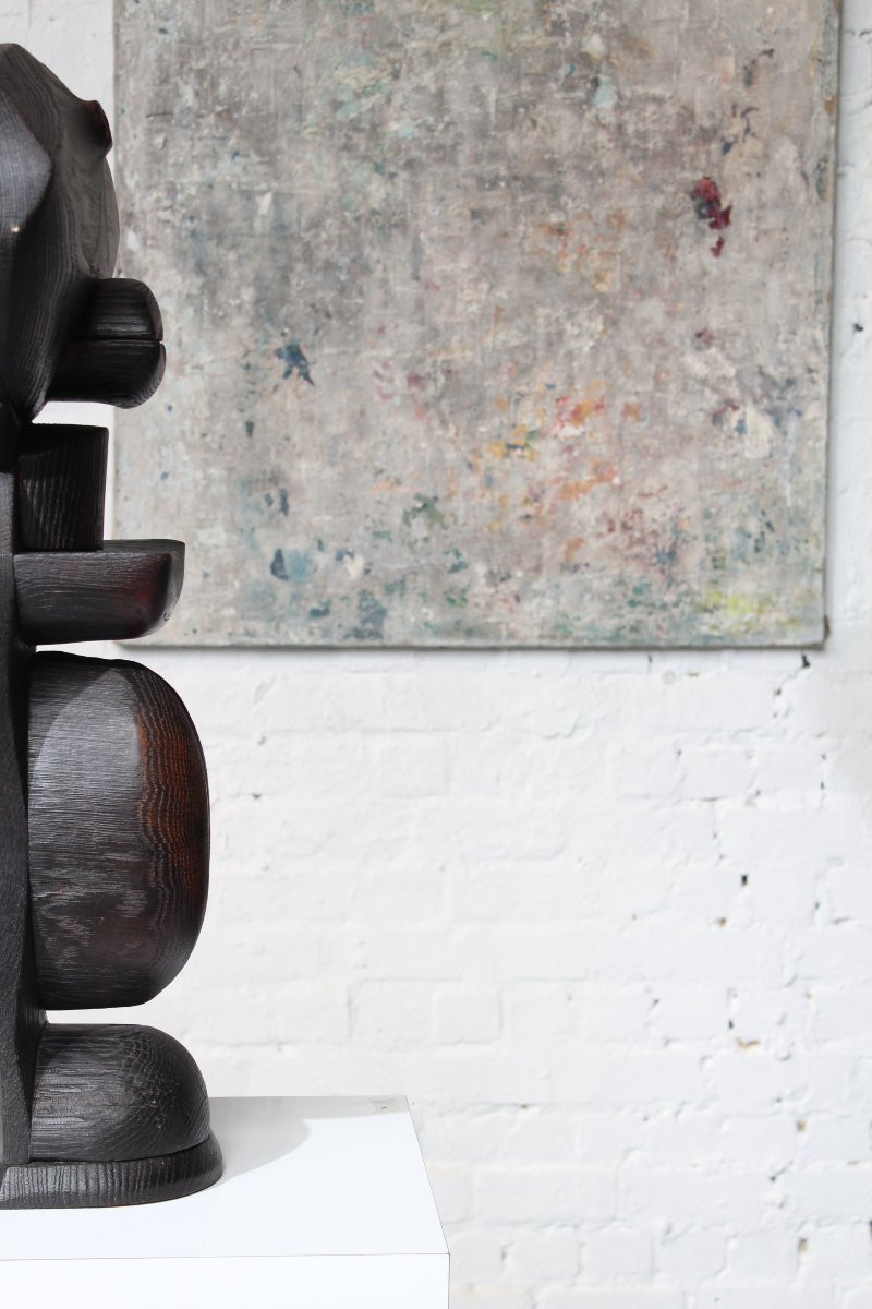 'totem' Sculpture By Jacky De Maeyer-photo-2