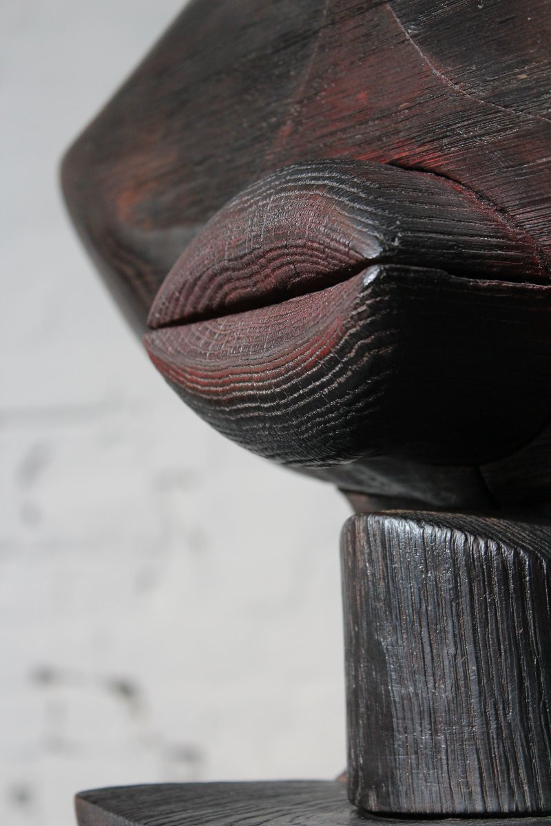 'totem' Sculpture By Jacky De Maeyer-photo-3