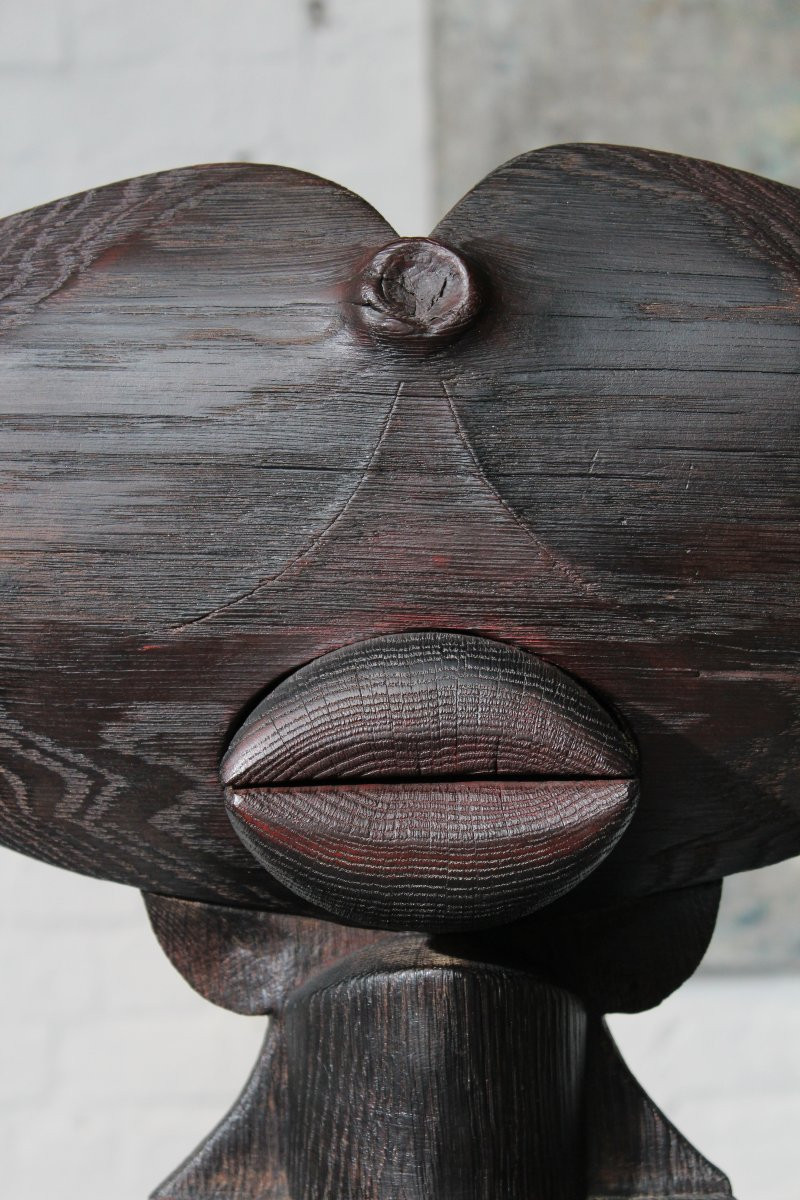 'totem' Sculpture By Jacky De Maeyer-photo-6