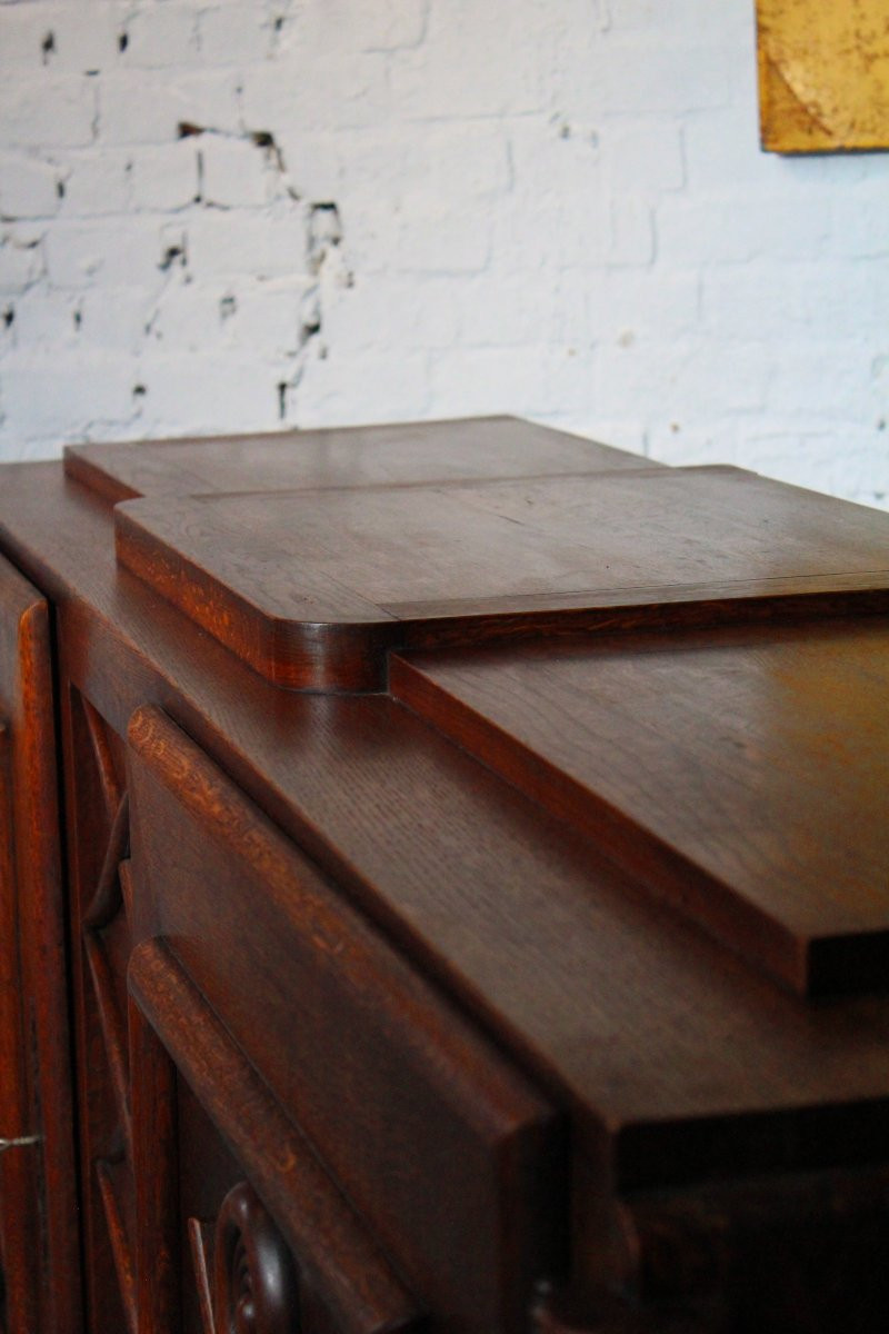 Sculptural Art Deco Sideboard-photo-6