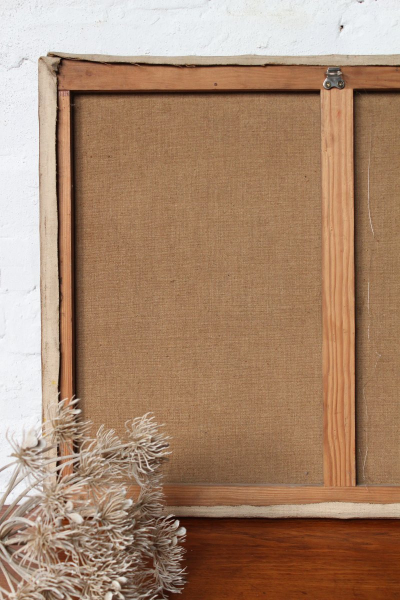 'carrousel' Cubist Painting-photo-3