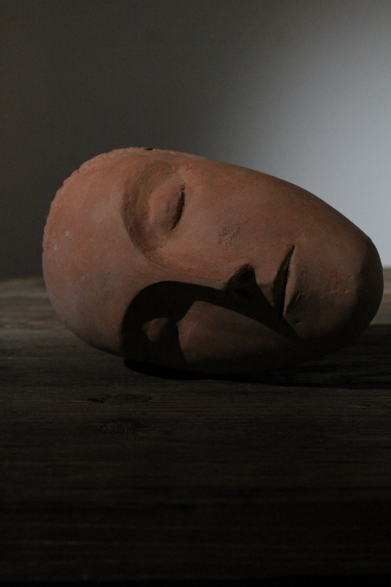 Modernist Sculpture Of A Head-photo-4