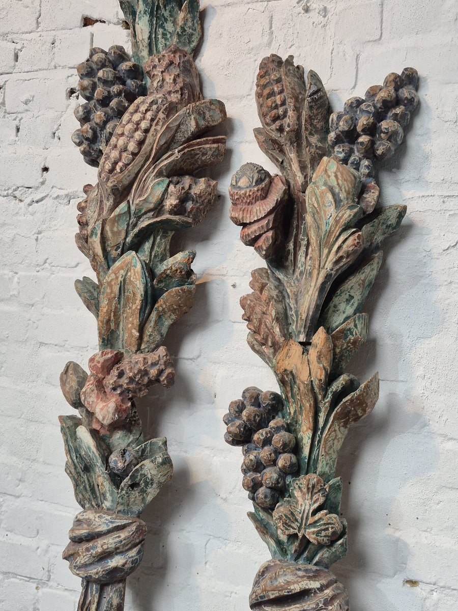 19th Century Floral Sculptures-photo-1