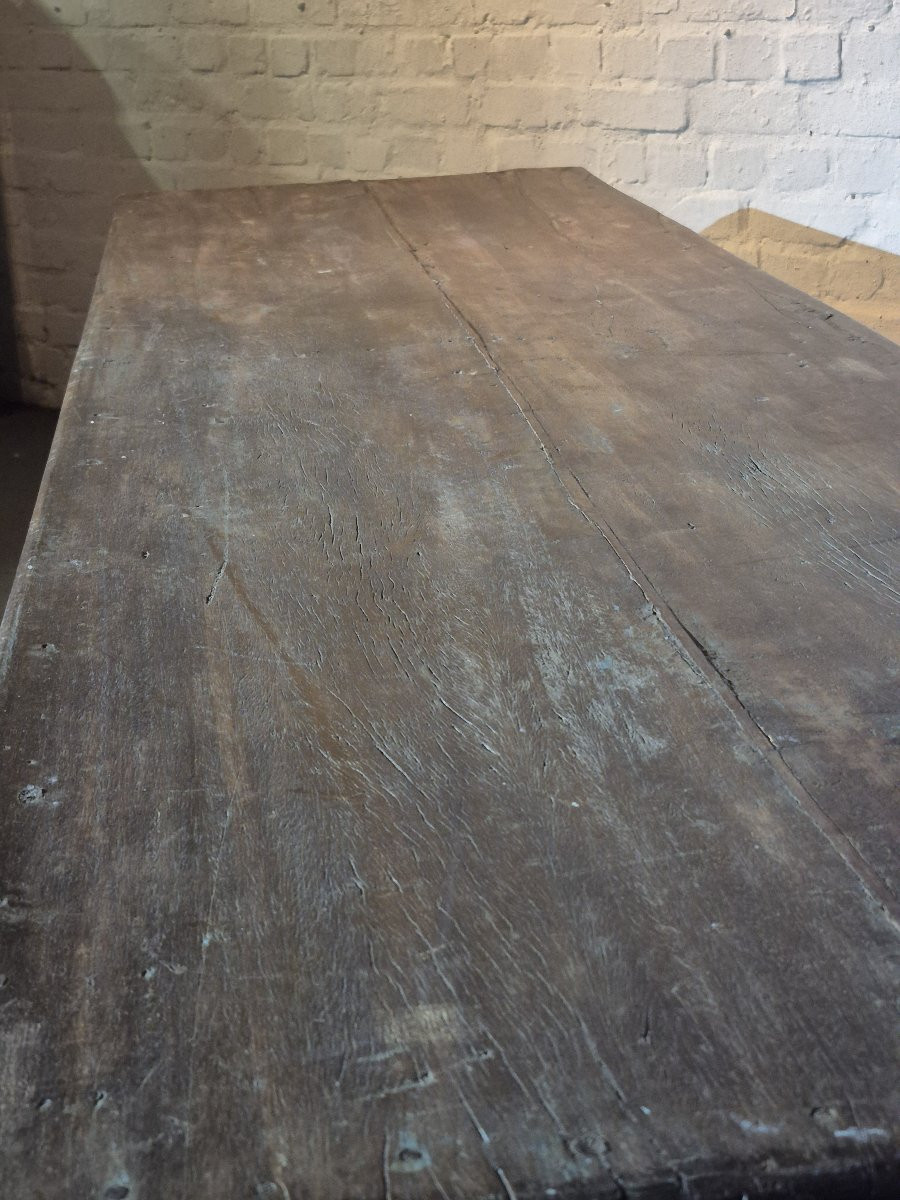 Old Wooden Flowershop Table-photo-1