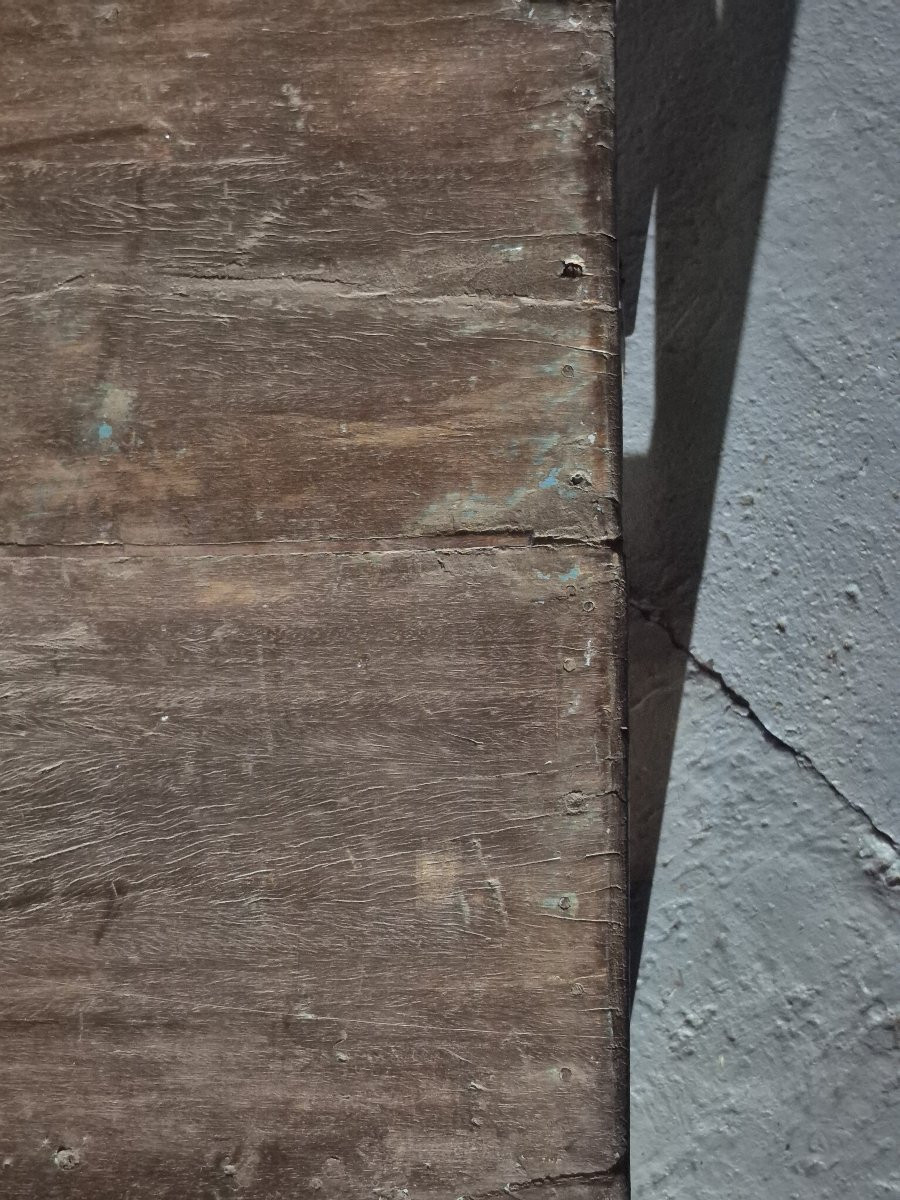 Old Wooden Flowershop Table-photo-3