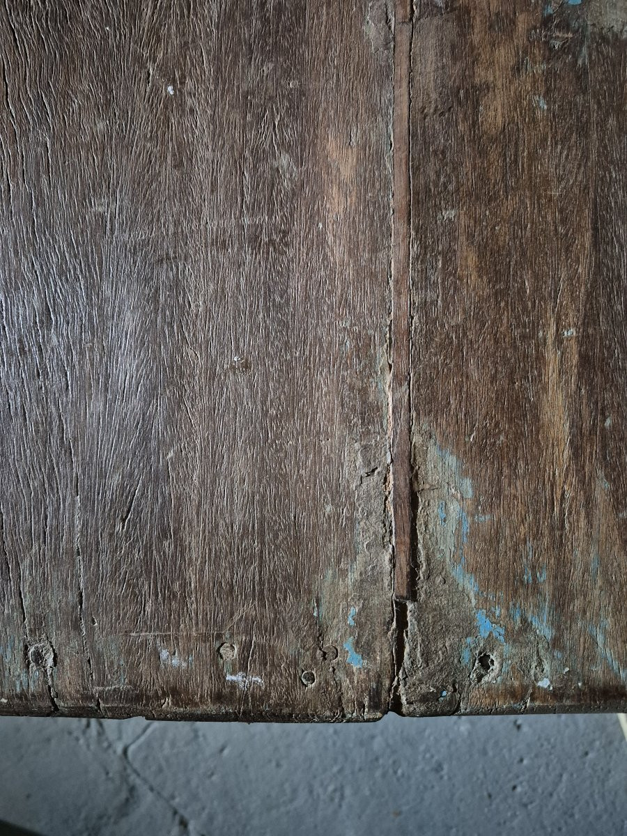 Old Wooden Flowershop Table-photo-8