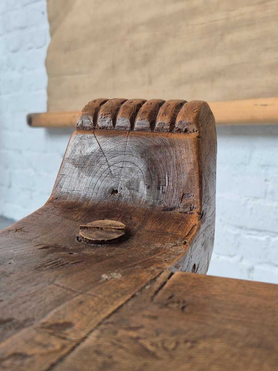 Chaise sculpturale brutaliste-photo-1