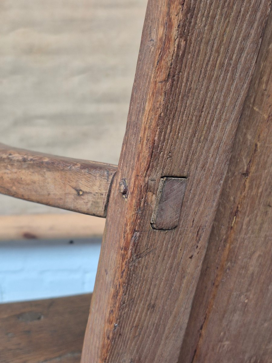 Fauteuil primitive Welsh 18ème-photo-6
