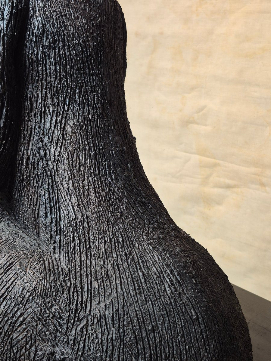 Sculpture en céramique « chien » par Ria Arntz-photo-2