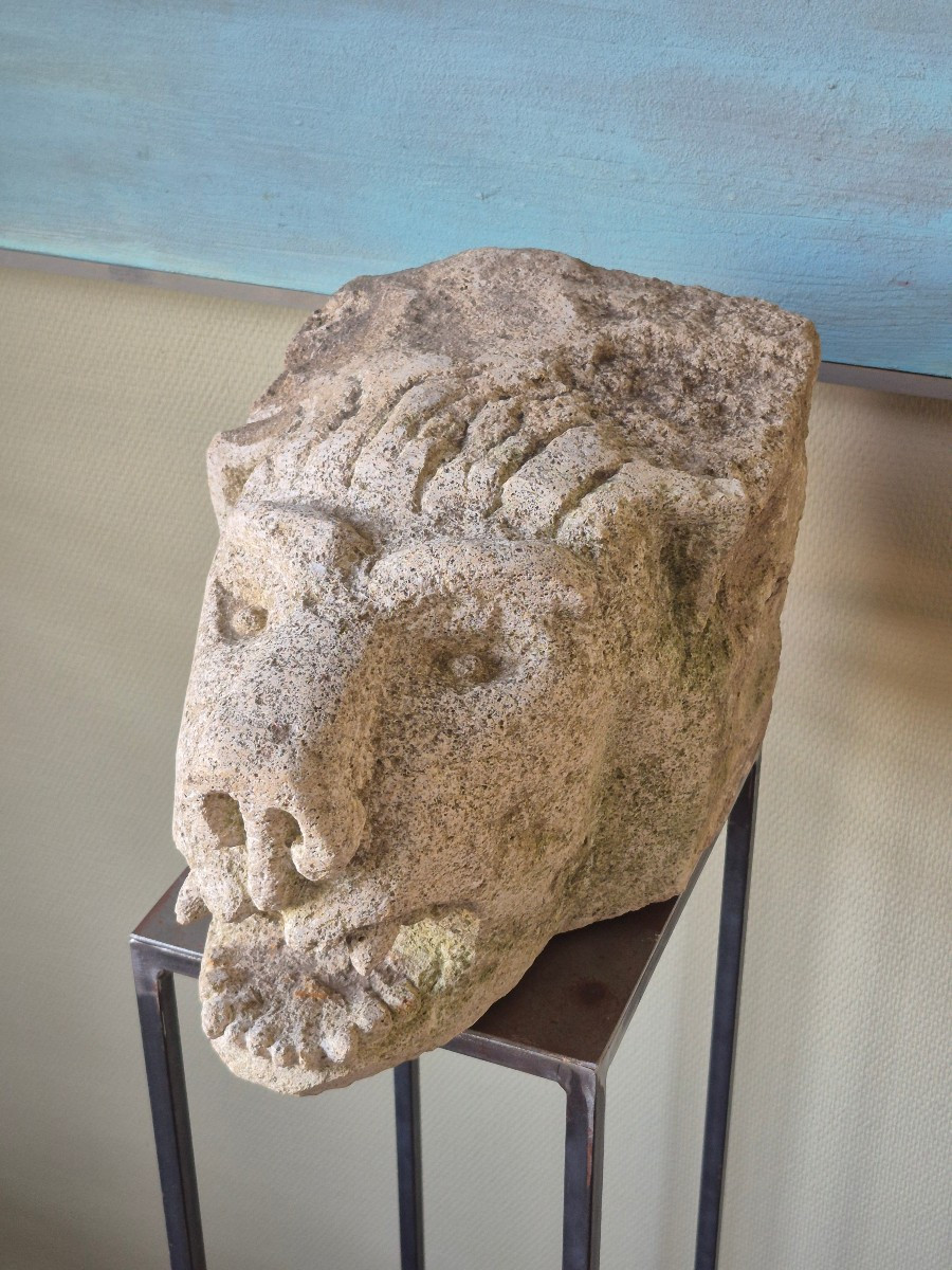 Antique Italian Gargoyle Fragment