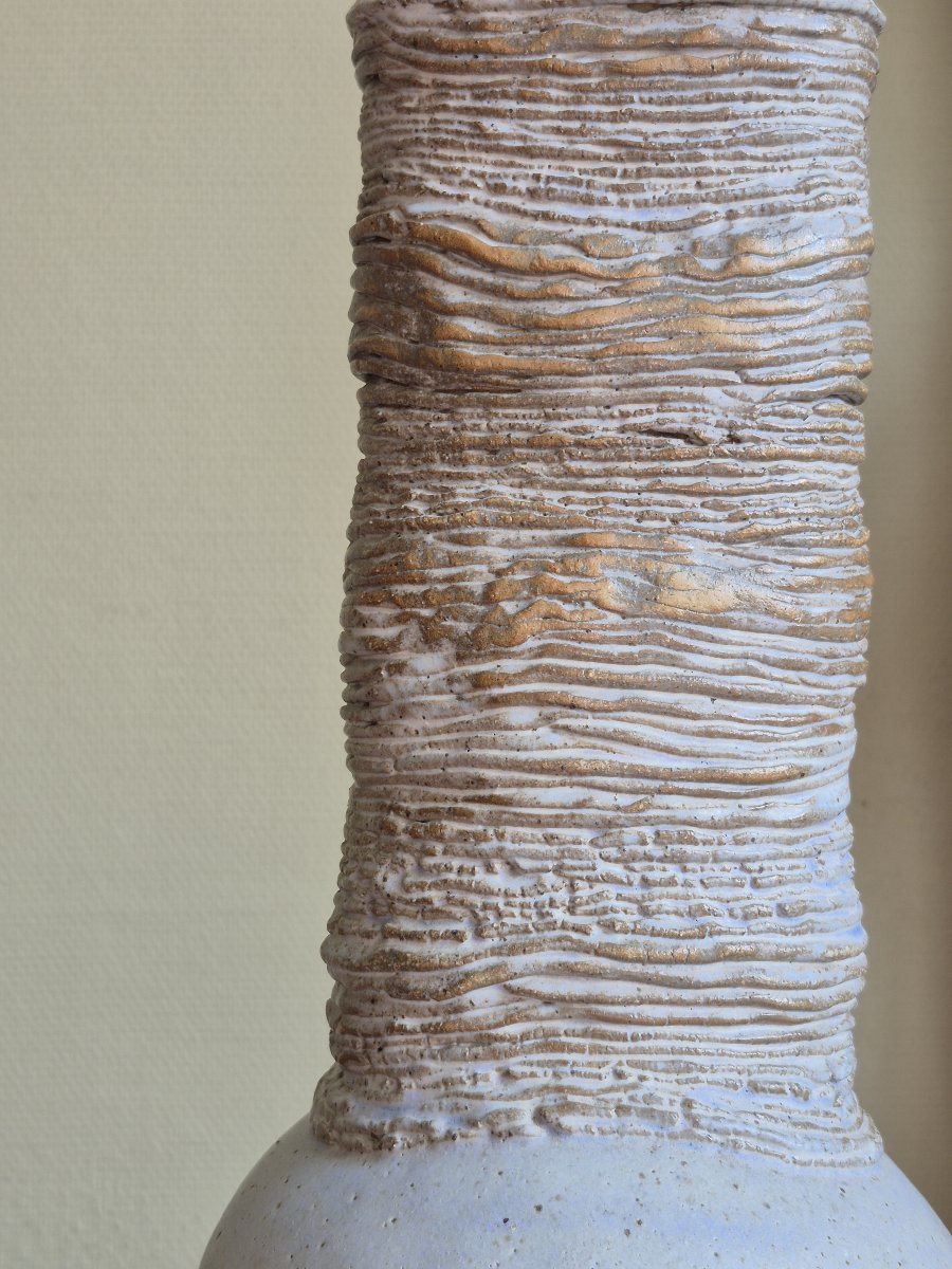 Sculptural Studio Pottery Vase-photo-3